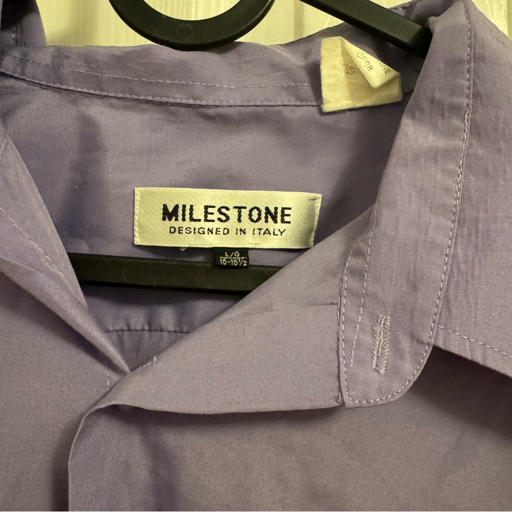 Men's Purple Dress Shirt